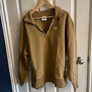 Champion Quarter Zip Sweater